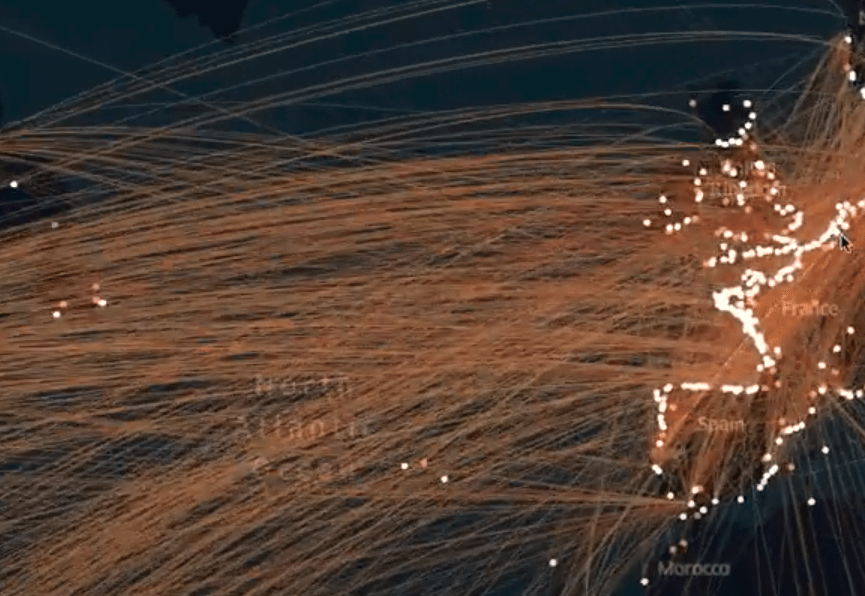 Kepler visualization of Prize Paper dataset